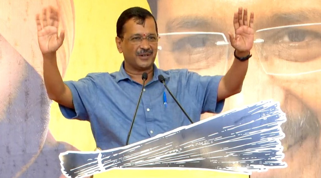  દિલ્હીના મુખ્યમંત્રી અરવિંદ કેજરીવાલ (તસવીર - આપ ટ્વિટર વીડિયો ગ્રેબ)