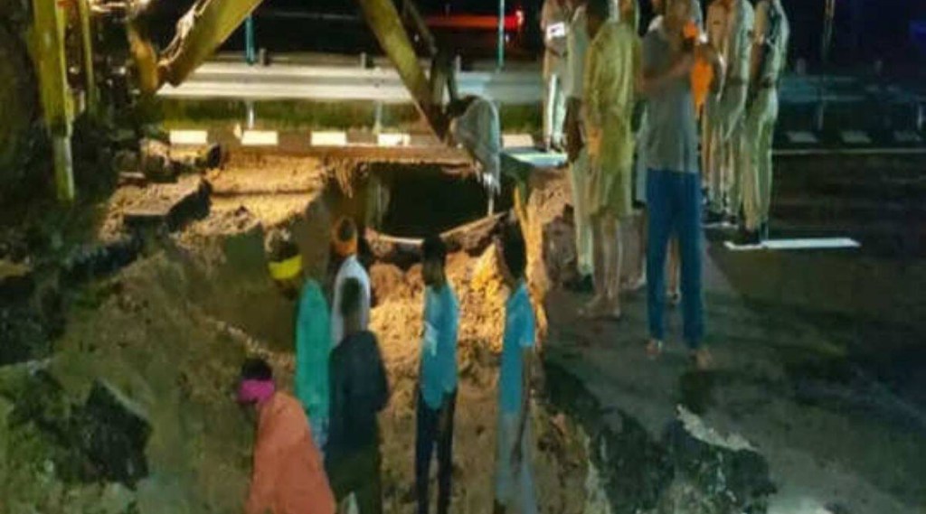 ઘટના સ્થળની તસવીર