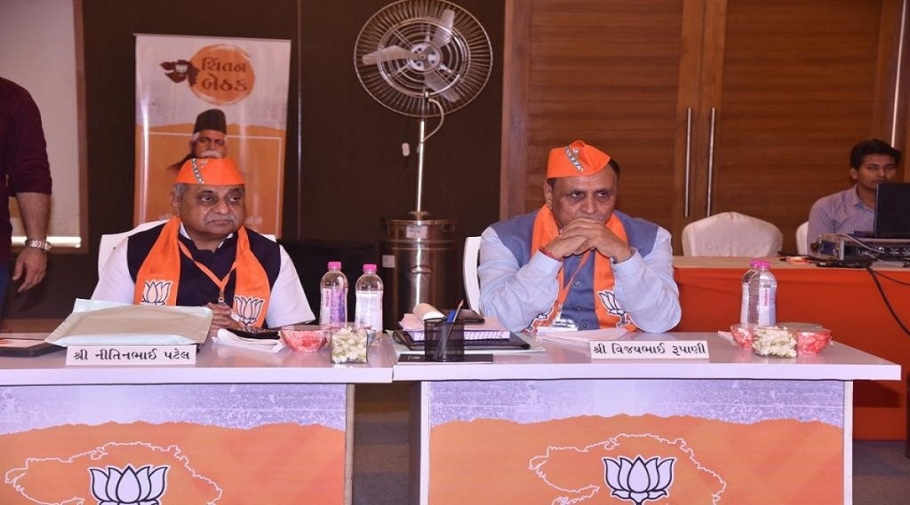 પૂર્વ મુખ્યમંત્રી વિજય રૂપાણી, પૂર્વ ઉપ મુખ્યમંત્રી નીતિન પટેલ (તસવીર સોર્સ - નીતિન પટેલ ફેસબુક)