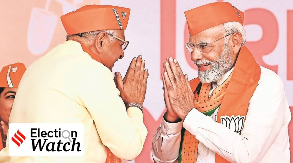 ગુજરાત વિધાનસભા ચૂંટણી પરિણામ 2022: પીએમ નરેન્દ્ર મોદી અને સીએમ ભૂપેન્દ્ર પટેલ