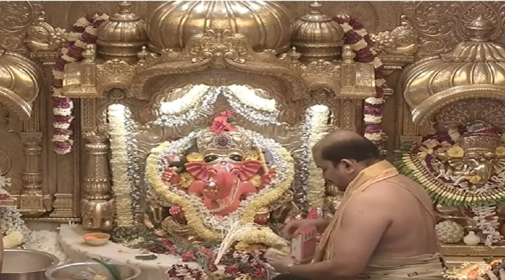 સિદ્ધિ વિનાયક મંદિરથી ગજાનંદ ગણપતિ દાદાના દર્શન