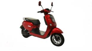 The Okinawa Light Electric Scooter features a combination of disc and drum brakes.