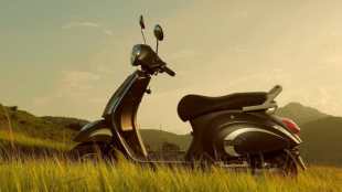 The PURE EV Epluto 7G comes with a disc and drive brake combination along with a CBS system. (Photo-PUREEV)