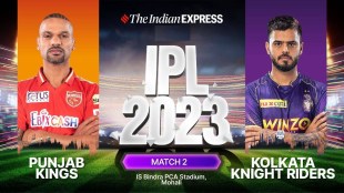 PBKS vs KKR Live IPL Score 2023