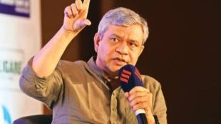 Railway, Electronics and IT Minister Ashwini Vaishnav at Express Adda in Delhi on Saturday. (Tashi Tobagyal)