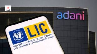 Adani group stock LIC