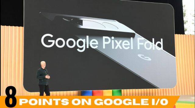 Google announced its first foldable at I/O 2023 (Image credit: Google)