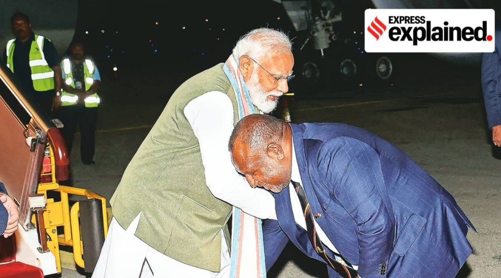 Pm modi three nation visit, Joe Biden, James Marape, Papua New Guinea