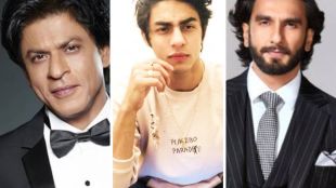 shah rukh khan, aryan and ranveer singh photos