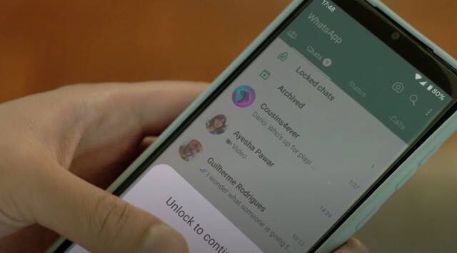WhatsApp Lock Chat feature is available on both Android and iOS devices (Image credit: WhatsApp)