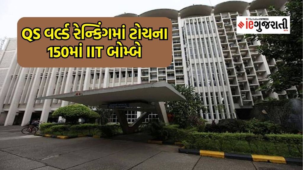 IIT Bombay,QS World University rankings list, QS world university rankings