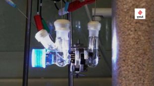 The lab-scale reactor can be seen here in this handout image. (Ariffin Mohamad Annuar via University of Cambridge)