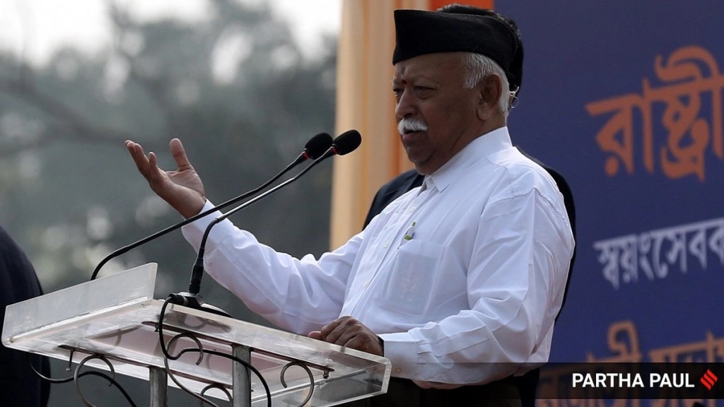 RSS Chief Mohan Bhagwat, RSS