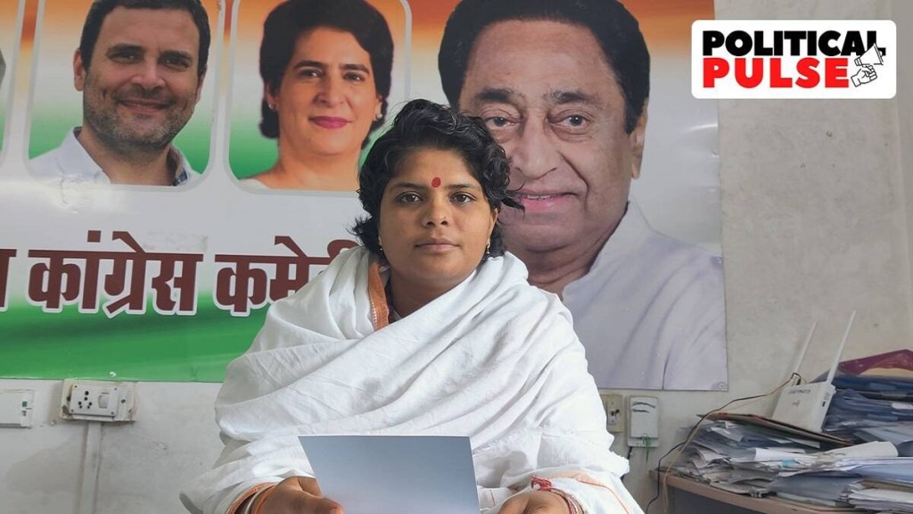 richa goswami, congress hindutva turn, katha vachak richa goswami