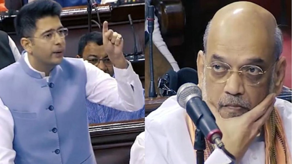 Amit shah | raghav chadha | Delhi Amendment Bill 2023