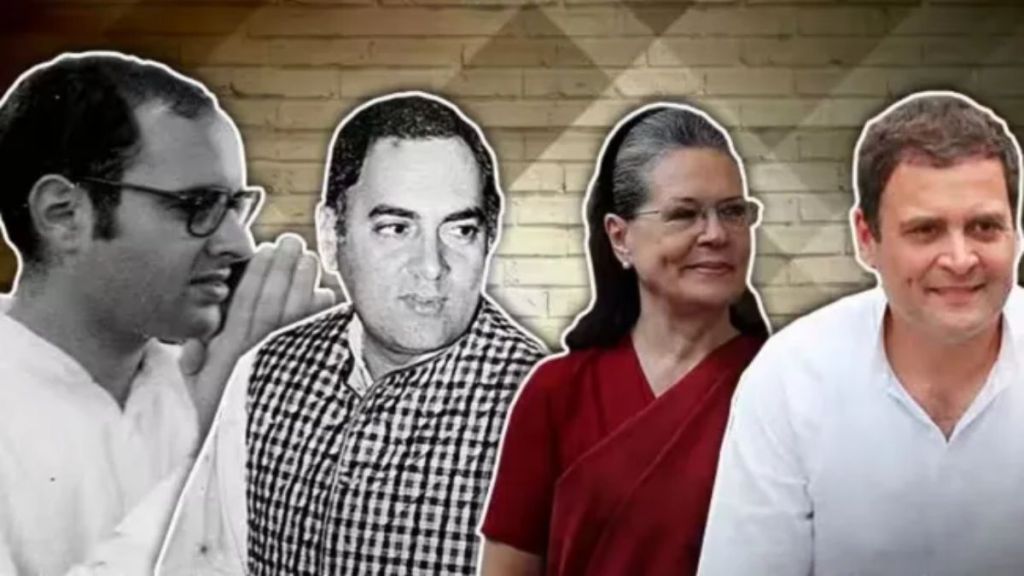 sanjay gandhi, rajiv gandhi, sonia gandhi, rahul gandhi, Nehru Gandhi family