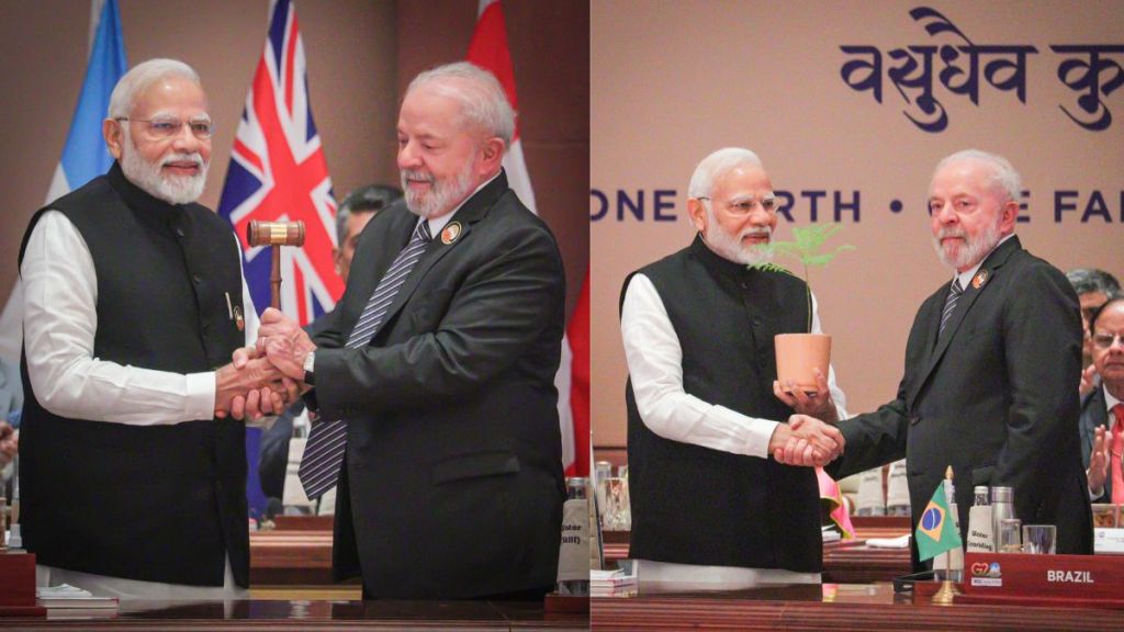 G20 Summit 2023 Live Update | G20 Summit Update | G20 Summit 2023 Photo | G20 Summit Delhi | G20 Summit PM narendra Modi | PM narendra Modi with Lula da Silva | Brazil President | Lula da Silva | G20 presidency | G20 Closing