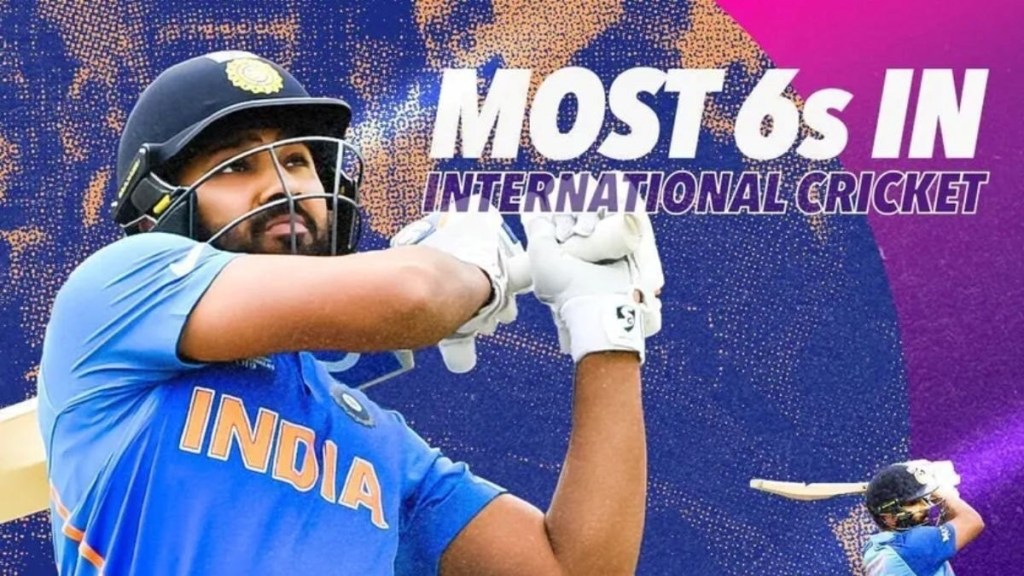 Rohit Sharma | Most sixes in international cricket | World Cup