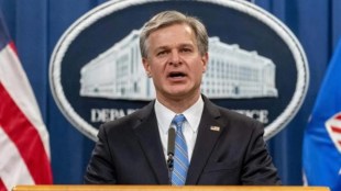 FBI Chief Christopher A Wray | NIA Pannun