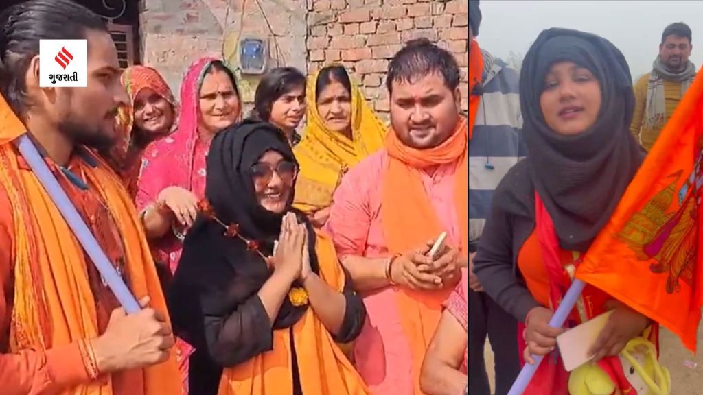 shabnam shaikh | shabnam shaikh ayodhya ram temple darshan | shabnam shaikh ramlalla darshan | who is shabnam shaikh