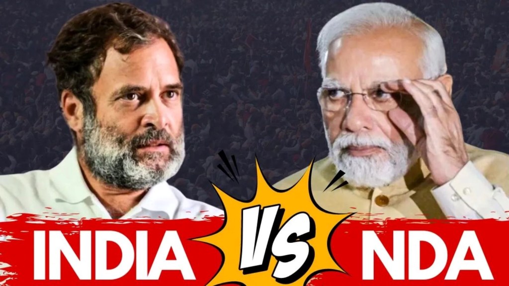 INDIA Vs NDA, lok sabha election 2024