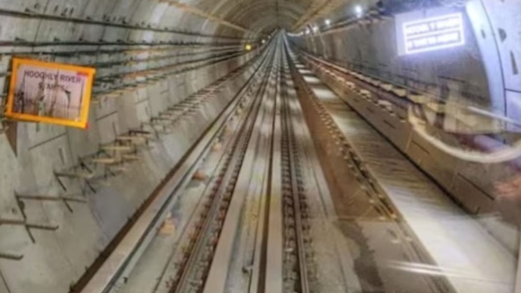 underwater metro In kolkata, underwater metro, kolkata