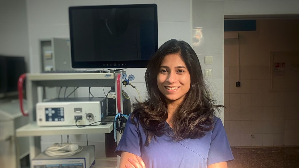 vaibhavi nazare in ukraine | vaibhavi nazare | indian doctor in ukraine