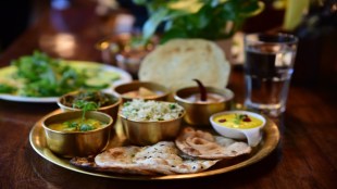 Veg Thali | Veg food thali | vegetarian dishes | vegetarian thali | dal rice plate | food inflation