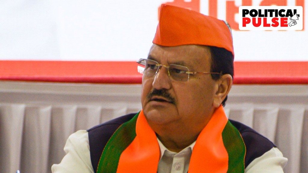 JP Nadda Interview The Indian Express