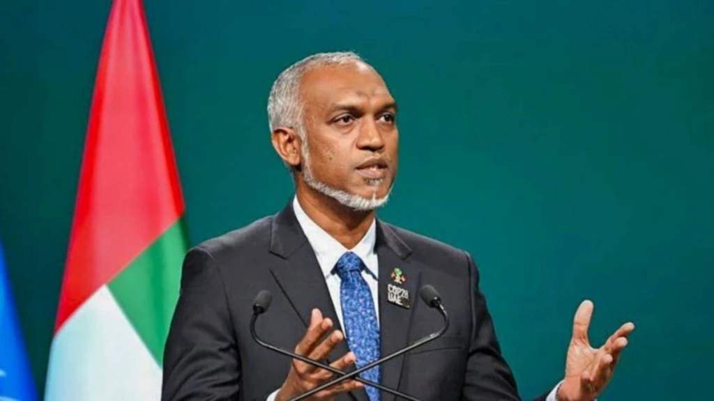 Maldives President Mohamed Muizu