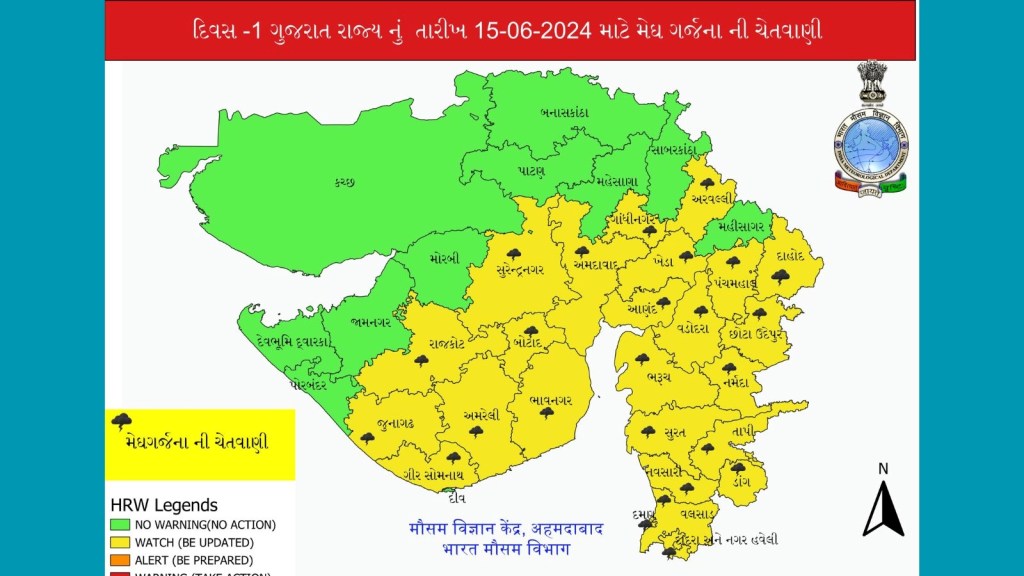 Gujarat Rain forecast - 7