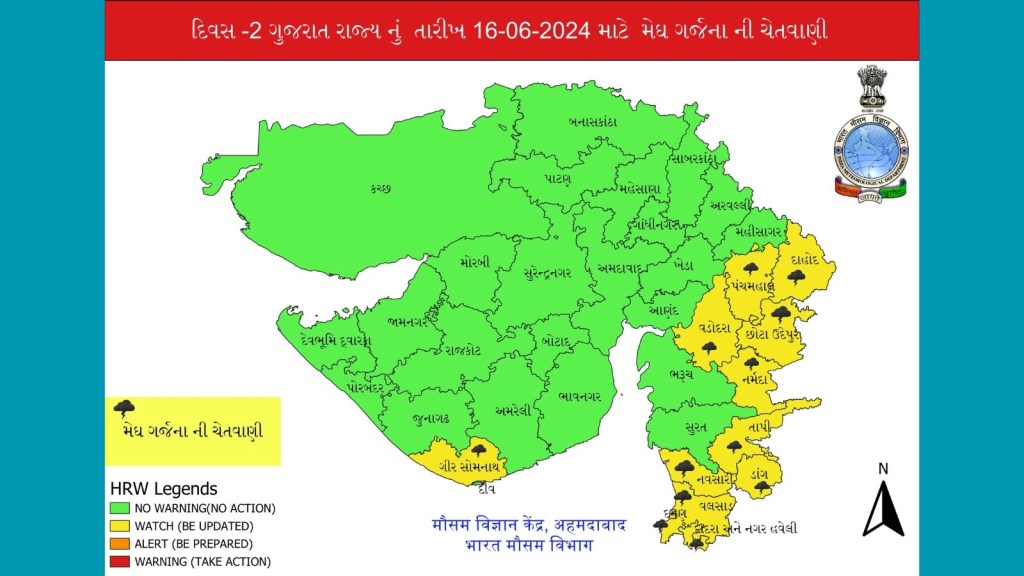 Gujarat Rain forecast - 8