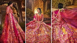 anant ambani radhika merchant wedding | radhika merchant wedding dress | radhika merchant wedding dress lehenga | radhika merchant wedding lehenga shubh aashirwad | jayasri burman | radhika merchant bridal lehenga price