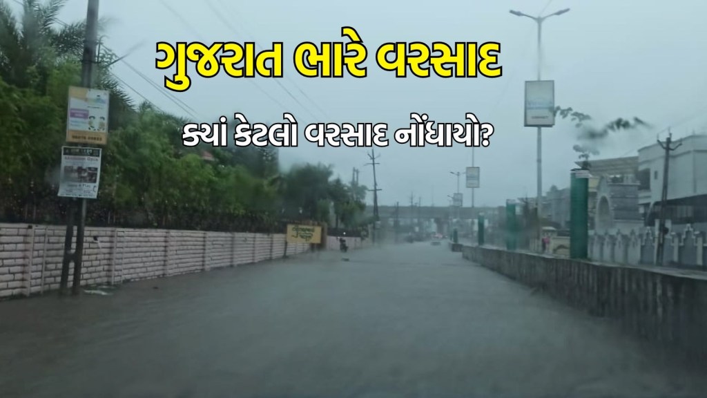 Gujarat Weather Update (હવામાન સમાચાર): ગુજરાતમાં સાર્વત્રિક વરસાદ અને આગાહી
