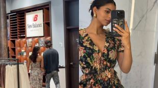 Suhana Khan with Shah Rukh Khan in New York for