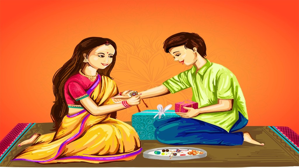 raksha bandhan 2024 | રક્ષાબંધન 2024 | raksha bandha brother sister festival | vedic rakhi | raksha sutra