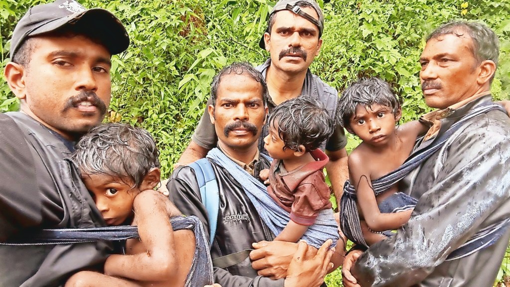 wayanad landslide tribal family rescued | wayanad landslide rescued | wayanad landslide | Kerala wayanad landslide