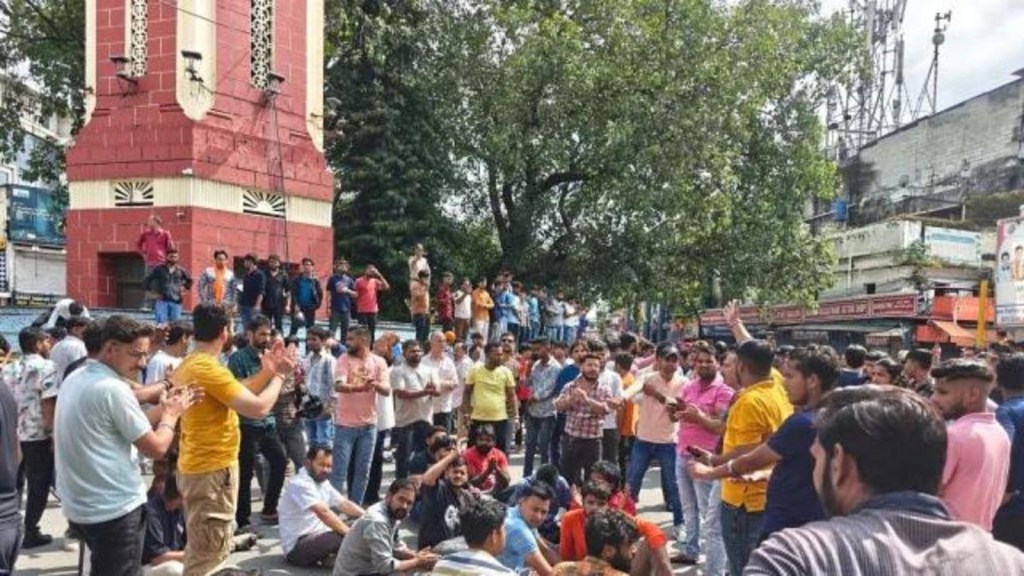 Dehradun railway station, communal clashes