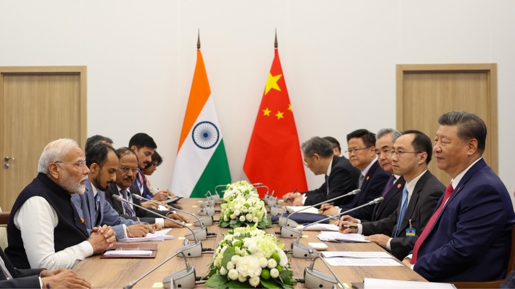 pm modi and xi jinping talk in brick summit