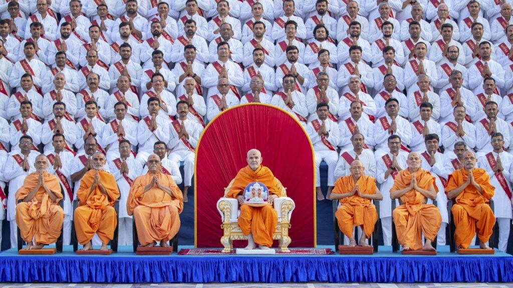 Swaminarayan Volunteer Event, Narendra Modi Stadium, Ahmedabad