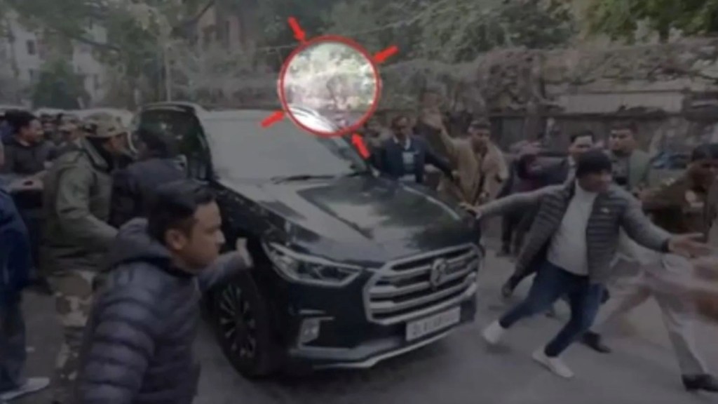 Arvind Kejriwal Car Attacked, delhi polls, BJP pravesh verma, Kejriwal, attack on Kejriwal,