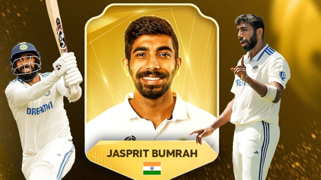 Jasprit Bumrah, Jasprit Bumrah ICC Men Test Cricketer of the Year 2024