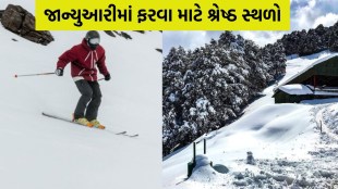 places to visit in January, snowfall