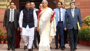 Nirmala Sitharaman saree