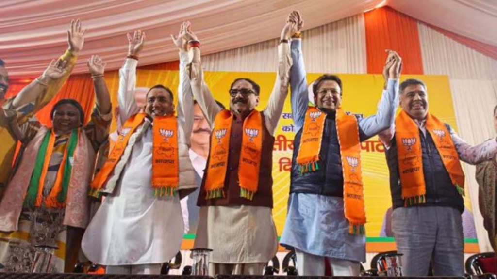 BJP government cabinet in Delhi