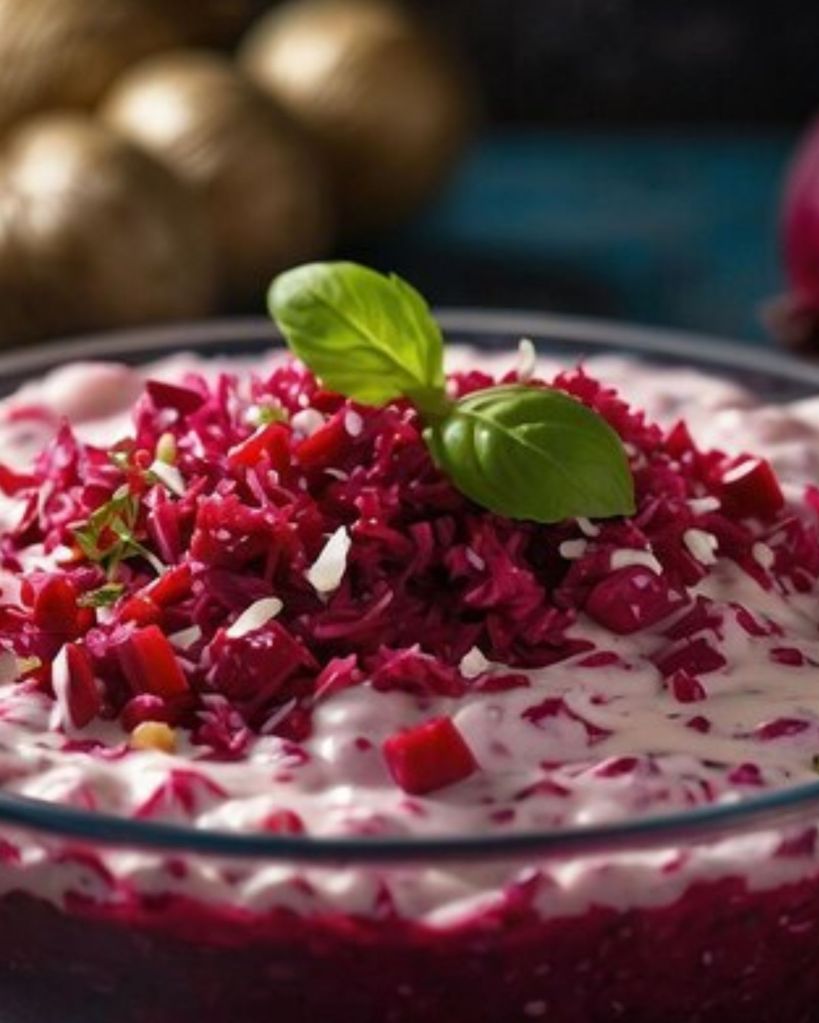 beetroot raita