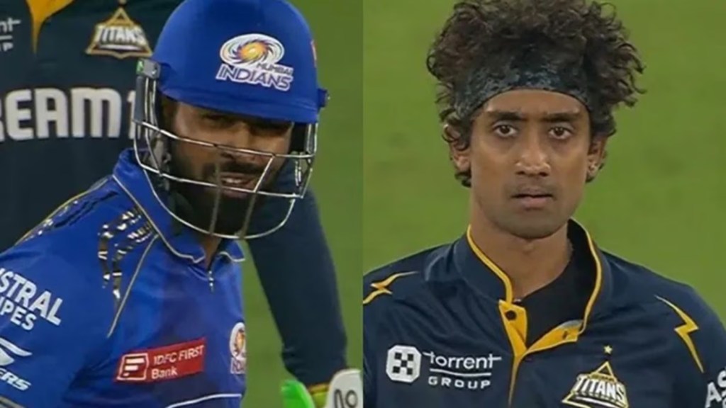 IPL 2025 GT vs MI, did Hardik Pandya and Sai Kishore