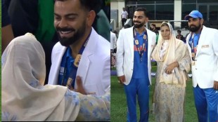 virat kohli mohammed shami mother viral video