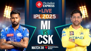MI vs CSK Live Score