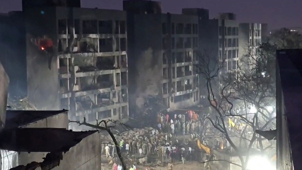 Ahmedabad plane crash pictures, Ahmedabad London plane crash